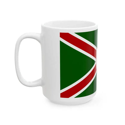 United northern ireland flag shield (Ireland) White Coffee Mug - Go Mug Yourself