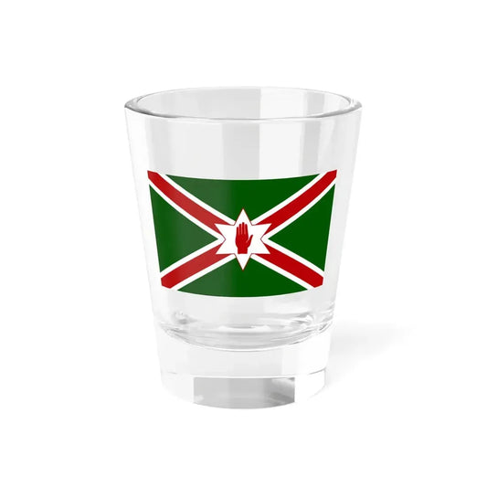 United Saint Patricks flag for Northern Ireland (Ireland) Shot Glass 1.5oz 1.5oz - Go Mug Yourself