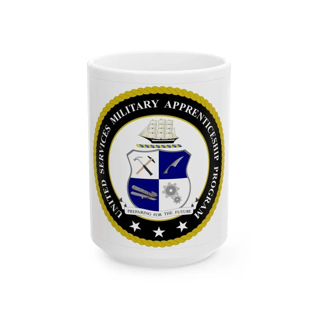 United Services Military Apprenticeship Program USMAP (U.S. Navy) White Coffee Mug - Go Mug Yourself