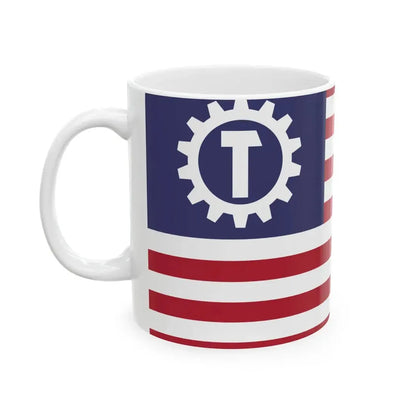 United Socialist States of America flag (United States) White Coffee Mug - Go Mug Yourself