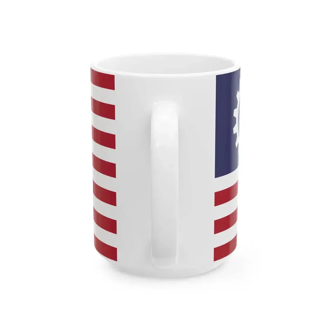 United Socialist States of America flag (United States) White Coffee Mug - Go Mug Yourself