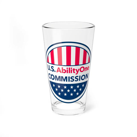 United States Ability One Commission - Pint Glass 16oz-16oz-Go Mug Yourself