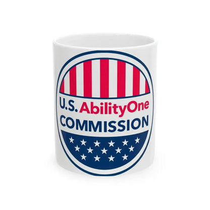 United States Ability One Commission - White Coffee Mug 11oz - Go Mug Yourself