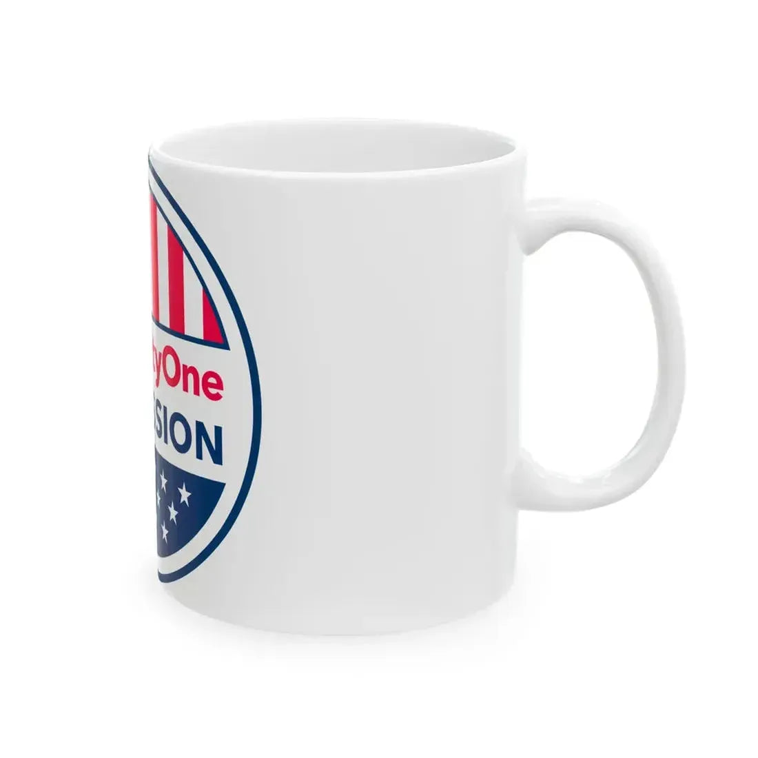 United States Ability One Commission - White Coffee Mug - Go Mug Yourself