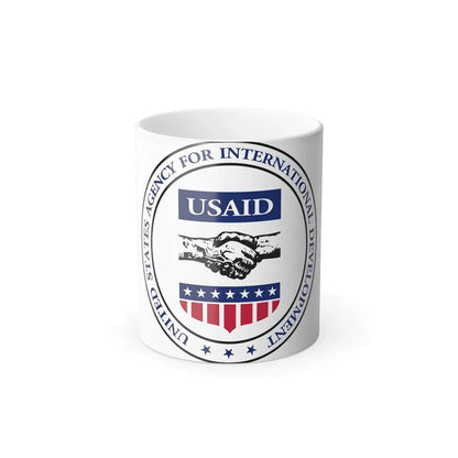 United States Agency for International Development - Color Changing Coffee Mug 11oz - Go Mug Yourself