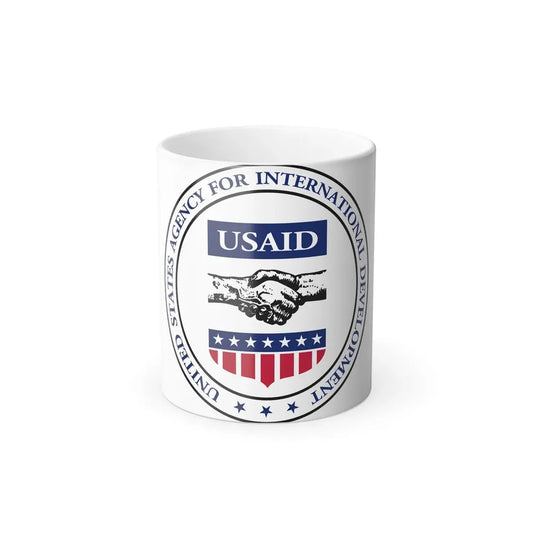 United States Agency for International Development - Color Changing Coffee Mug 11oz - Go Mug Yourself