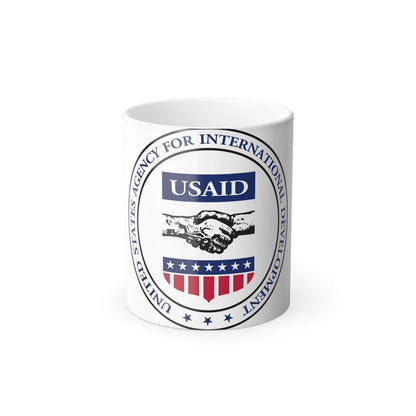 United States Agency for International Development - Color Changing Mug 11oz-11oz-Go Mug Yourself