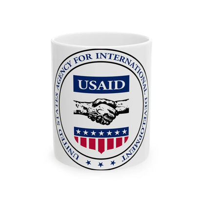 United States Agency for International Development - White Coffee Mug-11oz-Go Mug Yourself