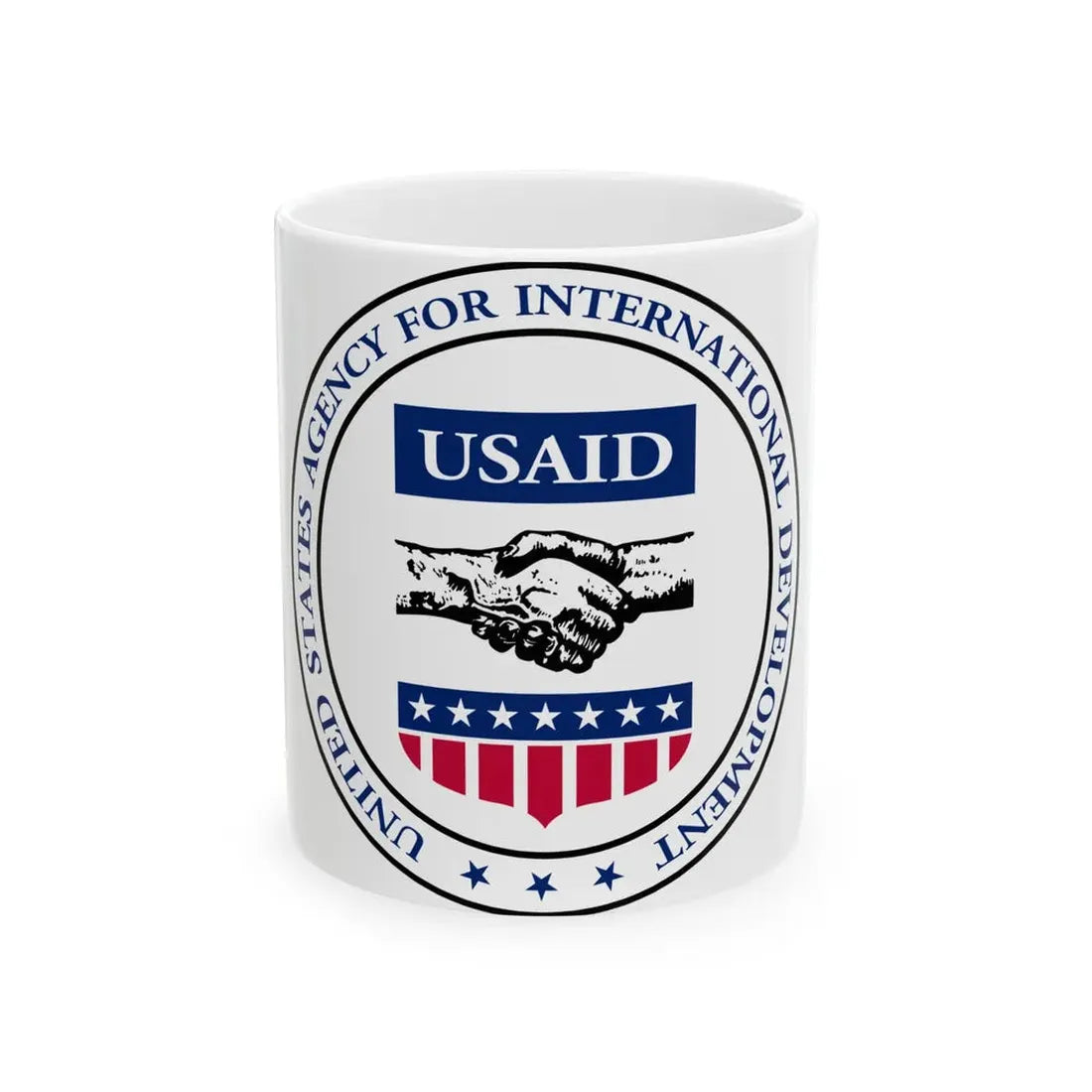 United States Agency for International Development - White Coffee Mug 11oz - Go Mug Yourself