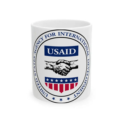 United States Agency for International Development - White Coffee Mug 11oz - Go Mug Yourself