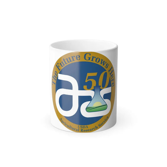 United States Agricultural Research Service - Color Changing Mug 11oz-11oz-Go Mug Yourself