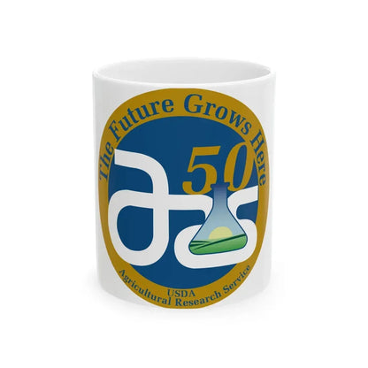 United States Agricultural Research Service - White Coffee Mug 11oz - Go Mug Yourself