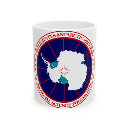 United States Antarctic Program - White Coffee Mug 11oz - Go Mug Yourself