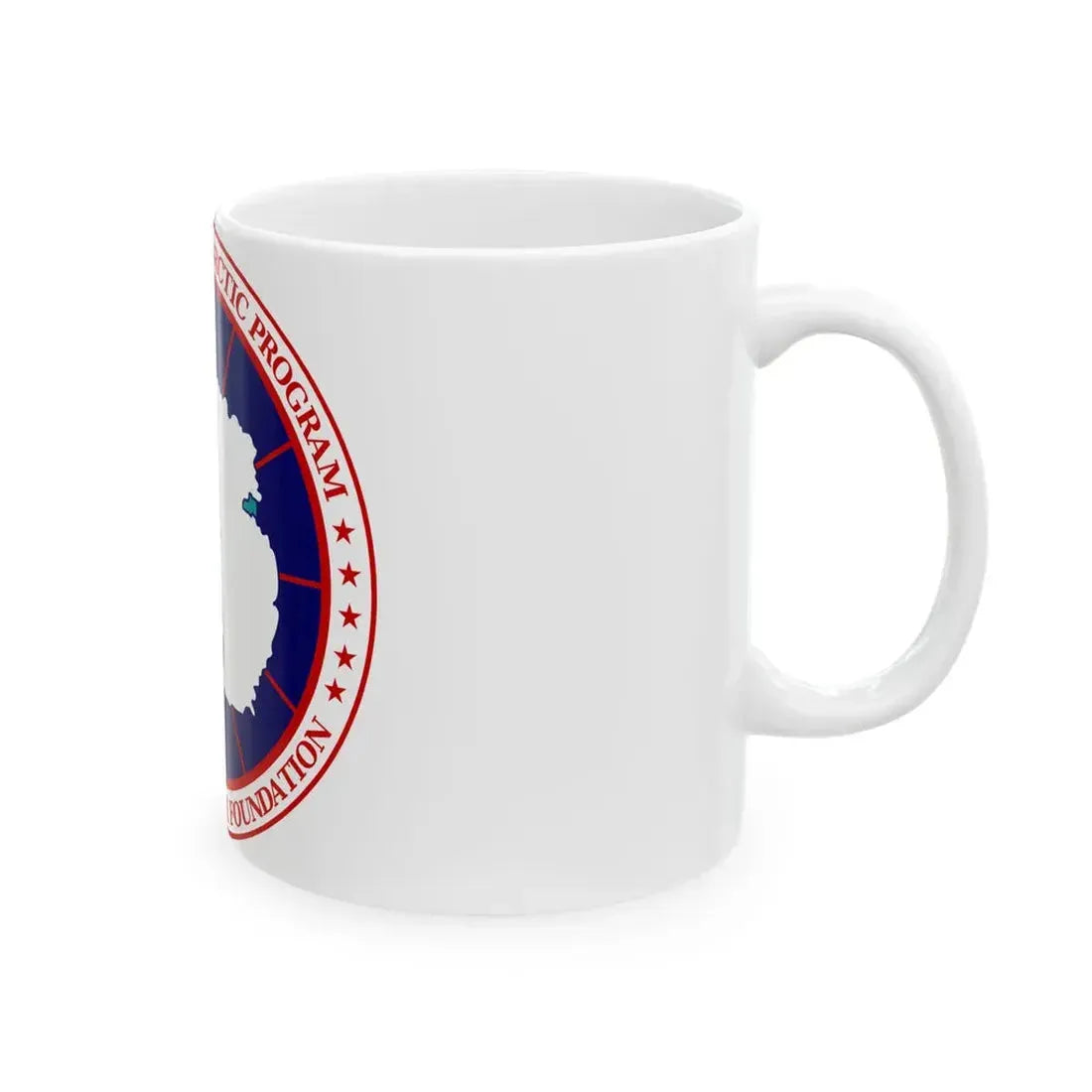 United States Antarctic Program - White Coffee Mug - Go Mug Yourself