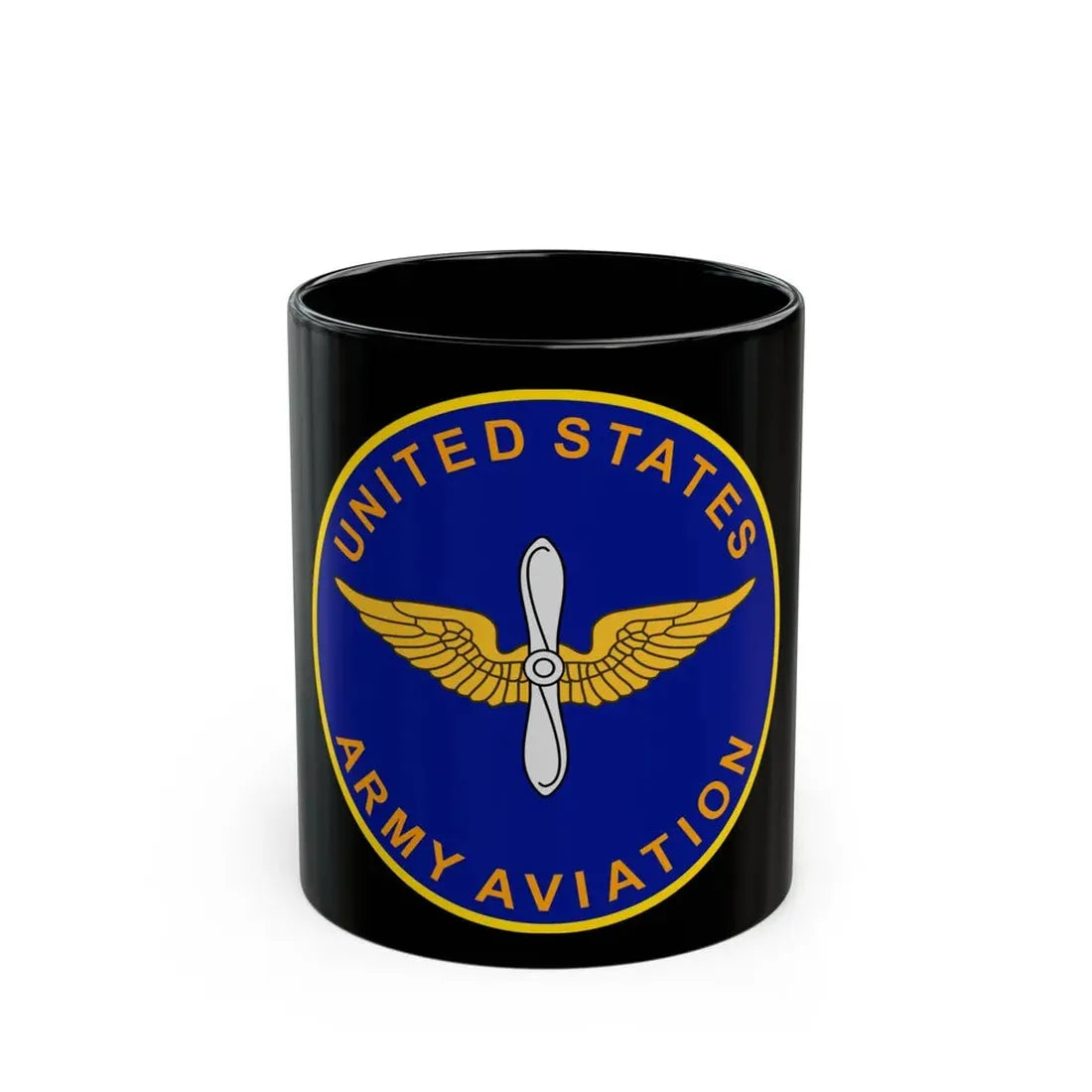 United States Aviation Branch (U.S. Army) Black Coffee Mug 11oz - Go Mug Yourself