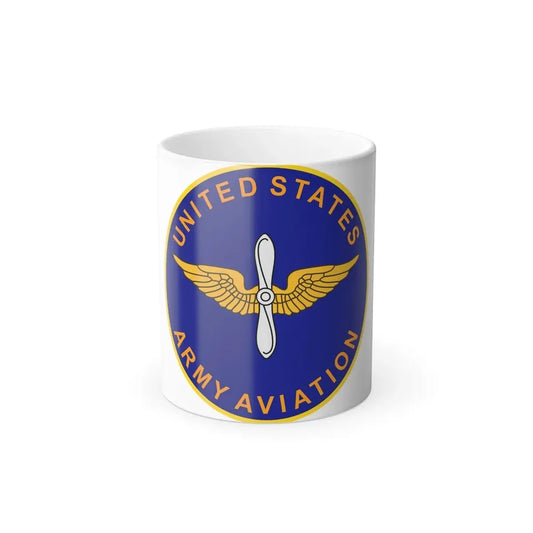 United States Aviation Branch (U.S. Army) Color Changing Mug 11oz - Go Mug Yourself