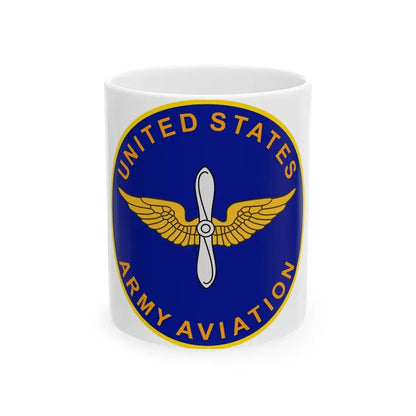 United States Aviation Branch (U.S. Army) White Coffee Mug 11oz - Go Mug Yourself