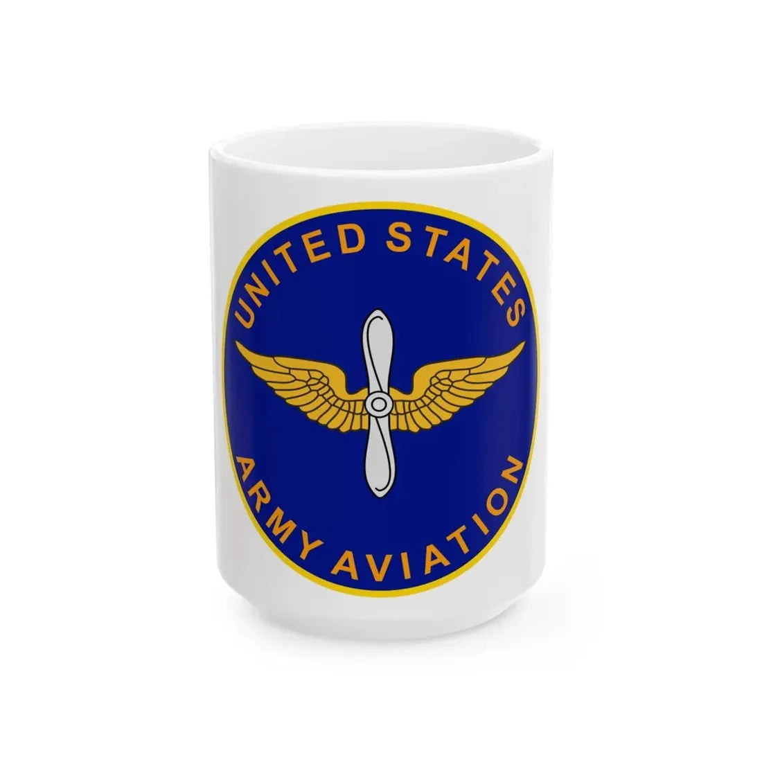 United States Aviation Branch (U.S. Army) White Coffee Mug 15oz - Go Mug Yourself