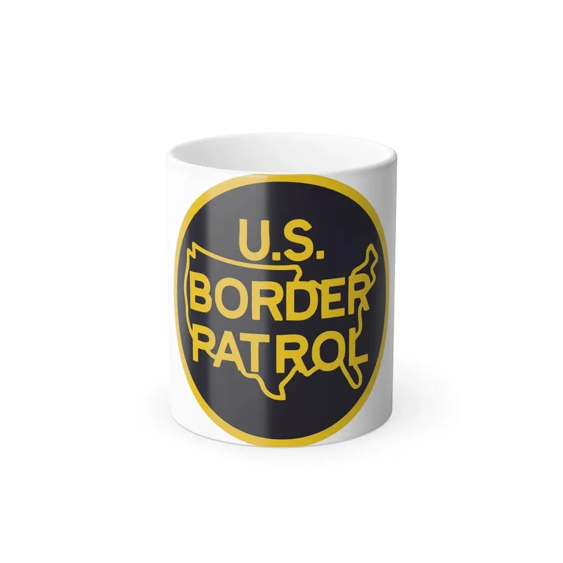 United States Border Patrol v2 - Color Changing Coffee Mug 11oz - Go Mug Yourself