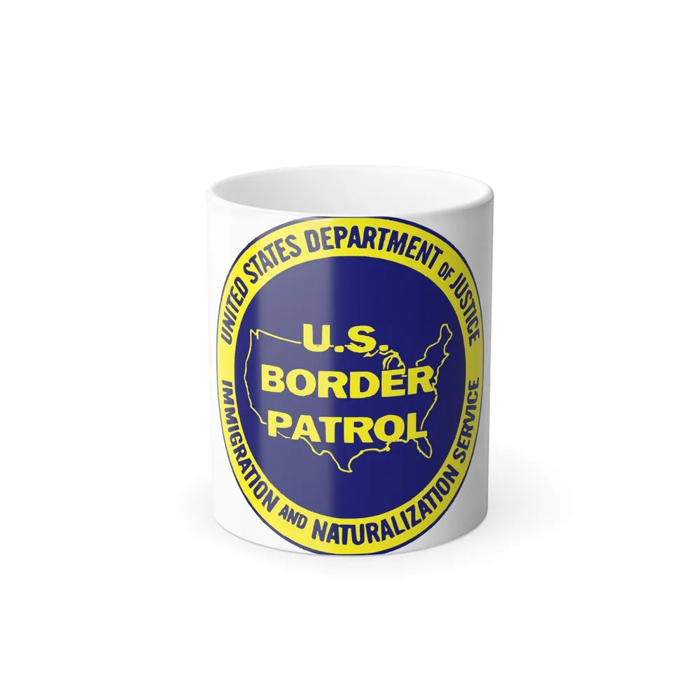 United States Border Patrol v3 - Color Changing Mug 11oz-11oz-Go Mug Yourself