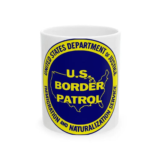 United States Border Patrol v3 - White Coffee Mug 11oz - Go Mug Yourself