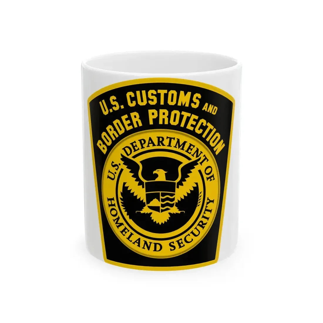 United States Border Patrol - White Coffee Mug 11oz - Go Mug Yourself