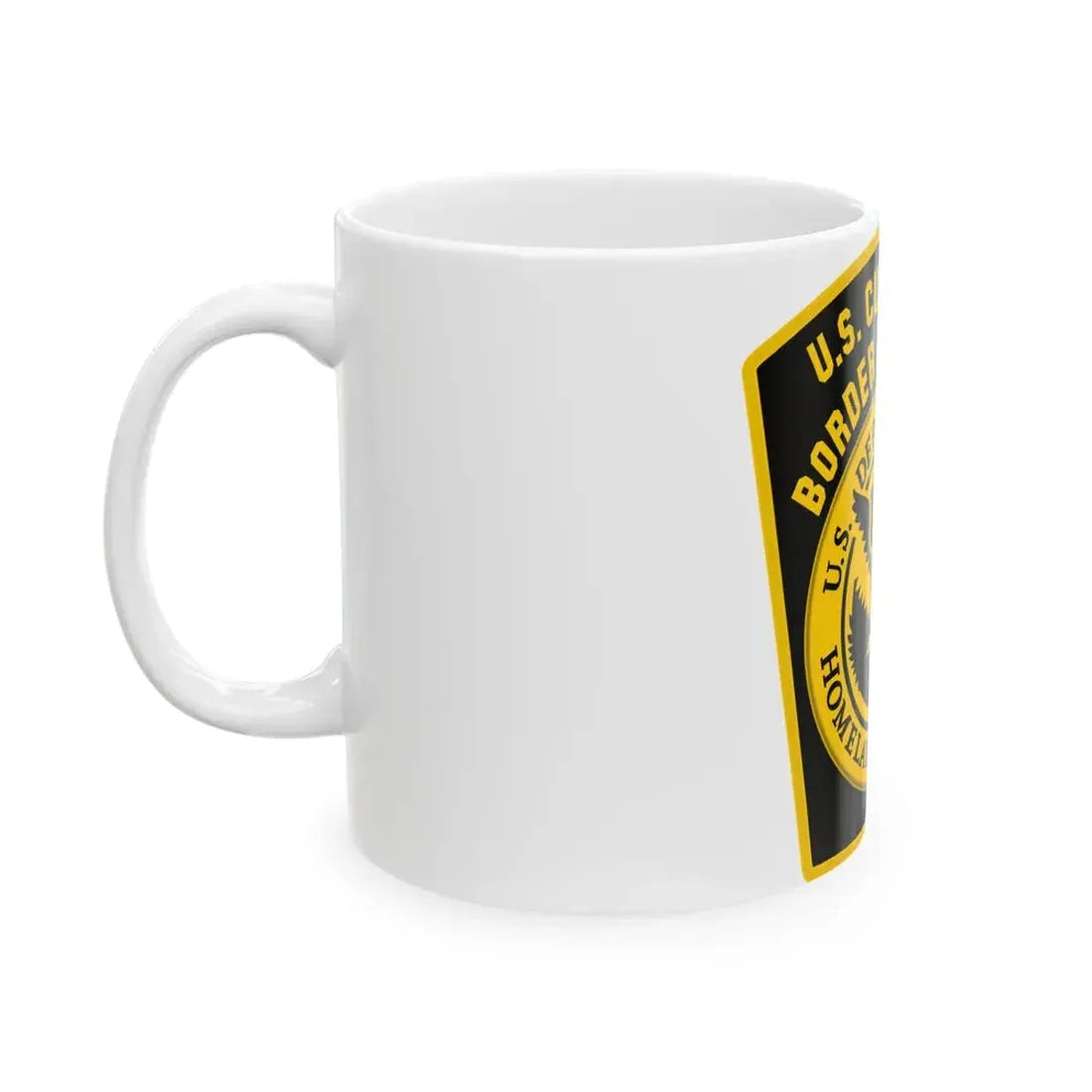 United States Border Patrol - White Coffee Mug - Go Mug Yourself
