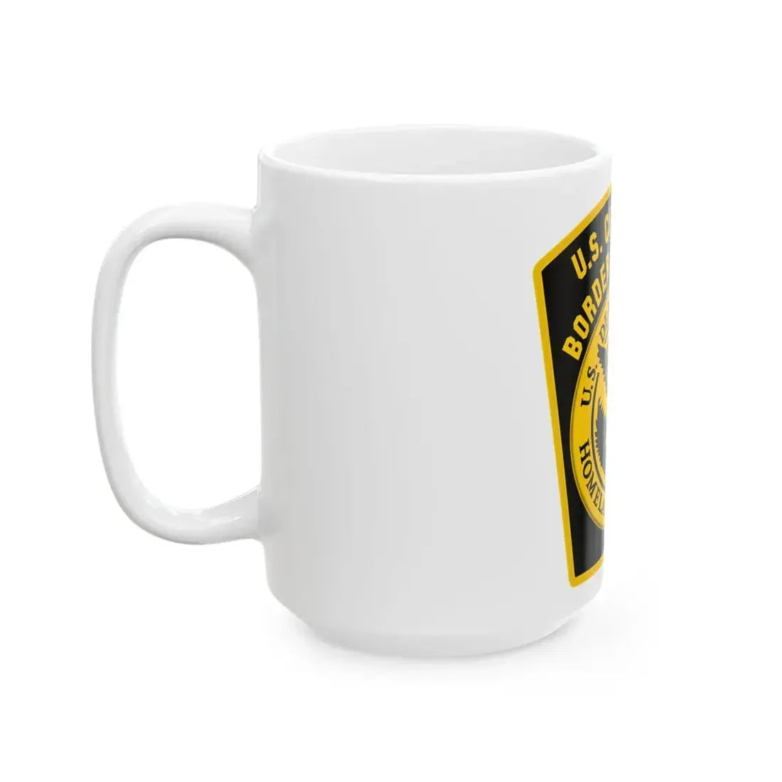 United States Border Patrol - White Coffee Mug - Go Mug Yourself