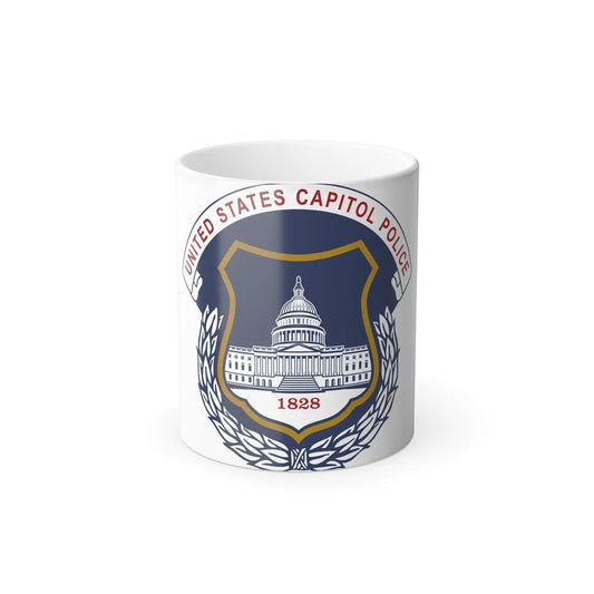 United States Capitol Police - Color Changing Mug 11oz-11oz-Go Mug Yourself