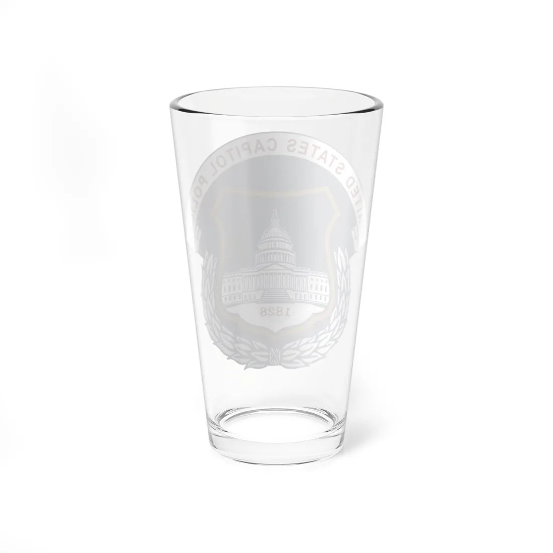 United States Capitol Police - Pint Glass 16oz - Go Mug Yourself