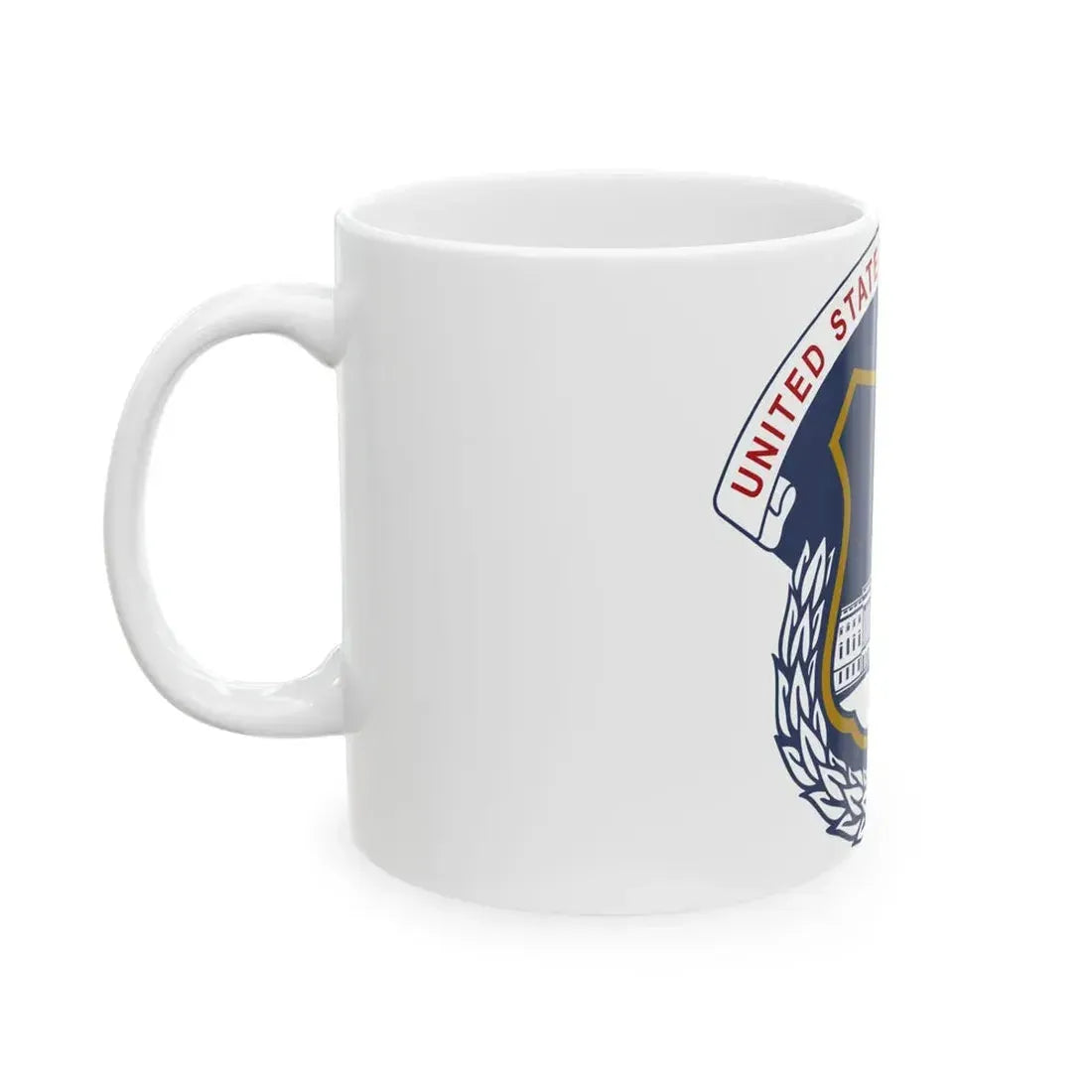 United States Capitol Police - White Coffee Mug - Go Mug Yourself