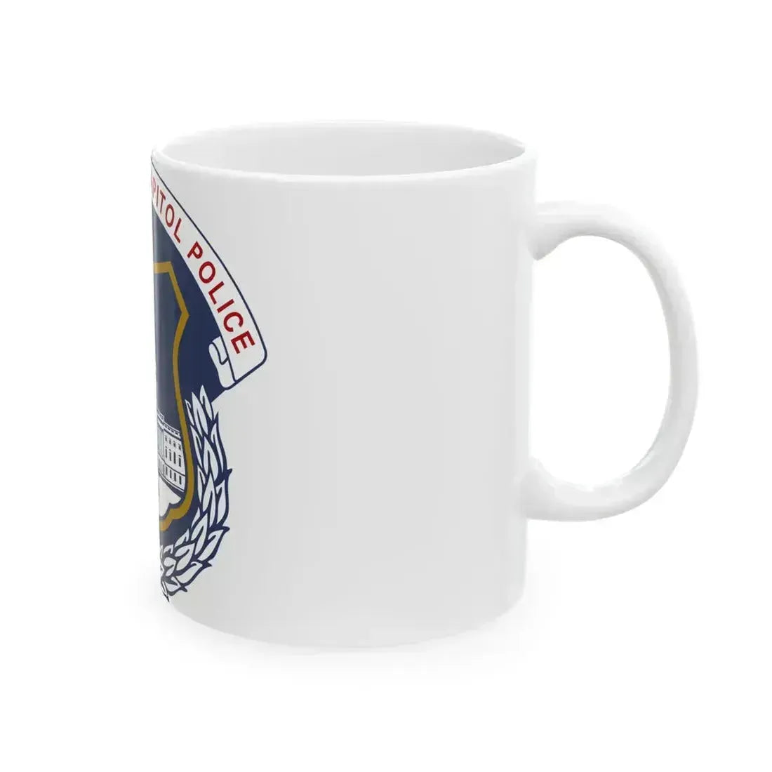 United States Capitol Police - White Coffee Mug - Go Mug Yourself