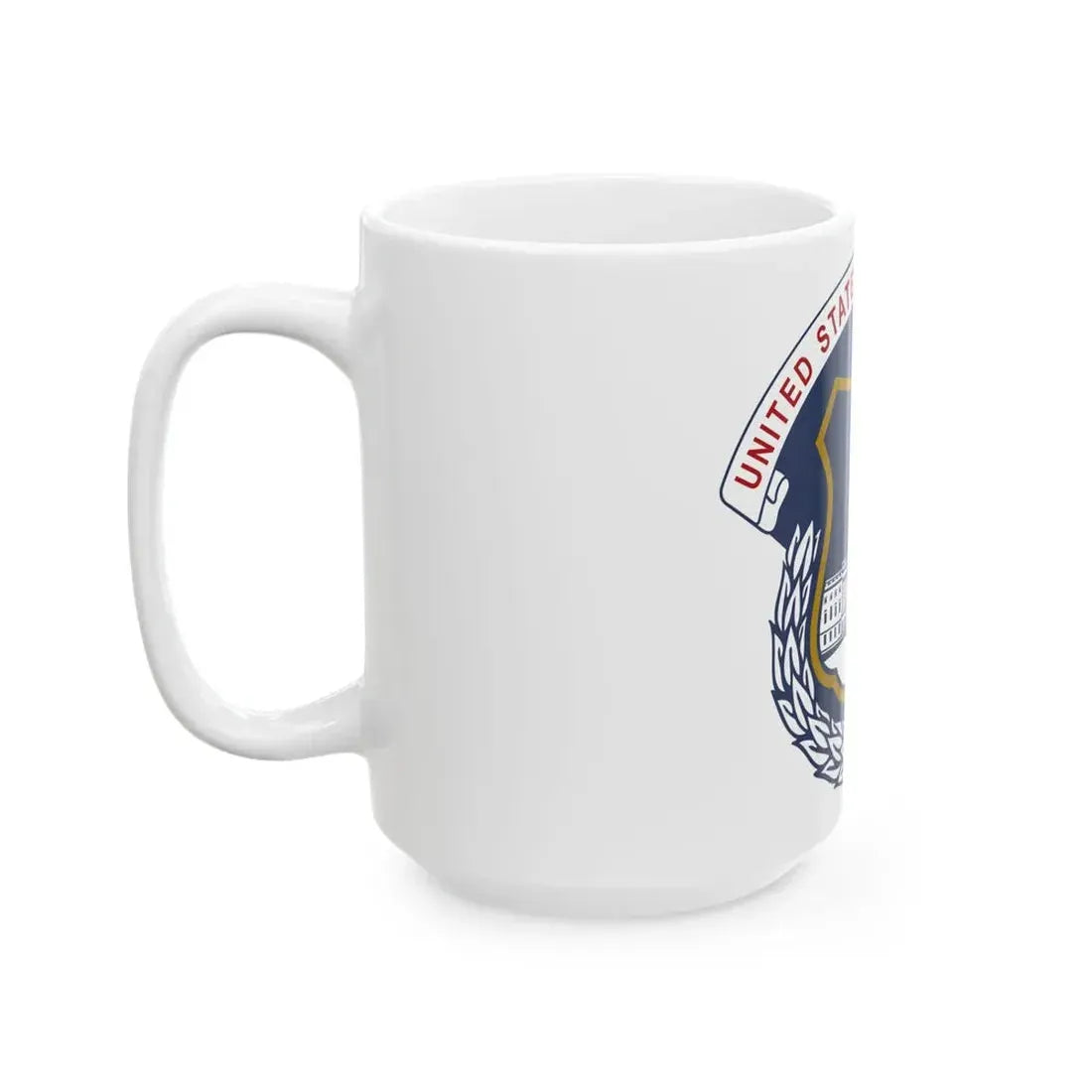 United States Capitol Police - White Coffee Mug - Go Mug Yourself