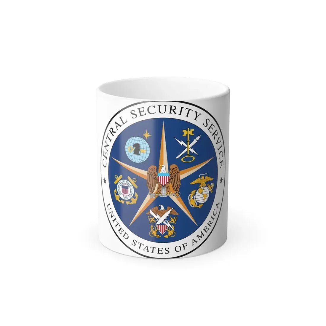 United States Central Security Service CSS - Color Changing Coffee Mug 11oz - Go Mug Yourself