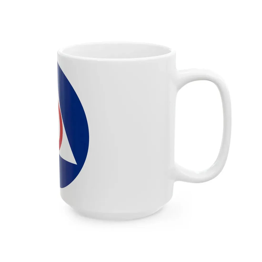 United States Civil Defense - White Coffee Mug - Go Mug Yourself