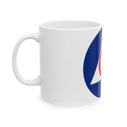 United States Civil Defense - White Coffee Mug - Go Mug Yourself