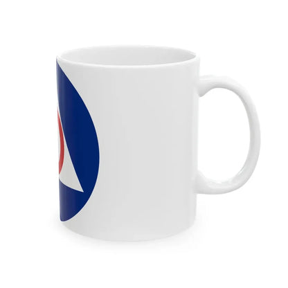United States Civil Defense - White Coffee Mug - Go Mug Yourself