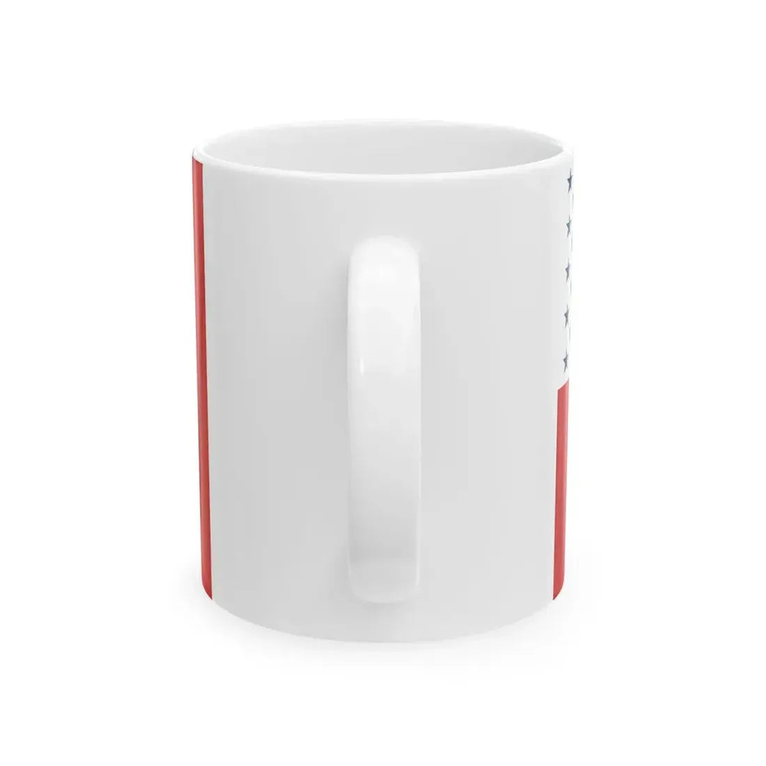 United States civil flag used by sovereign citizens (United States) White Coffee Mug - Go Mug Yourself