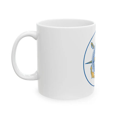 United States Coast Guard Reserve Training Center (U.S. Coast Guard) White Coffee Mug-Go Mug Yourself