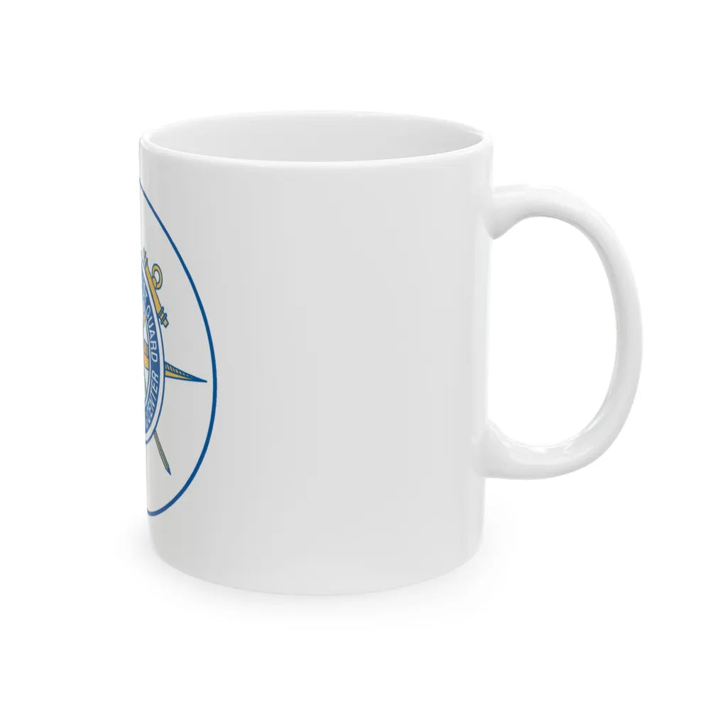 United States Coast Guard Reserve Training Center (U.S. Coast Guard) White Coffee Mug-Go Mug Yourself