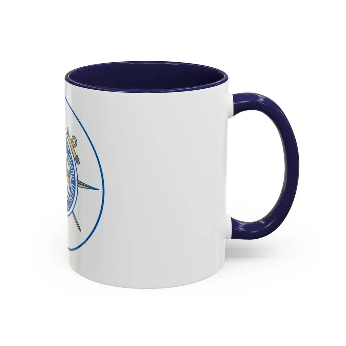 United States Coast Guard Reserve Training Center (U.S. Coast Guard) Accent Coffee Mug - Go Mug Yourself