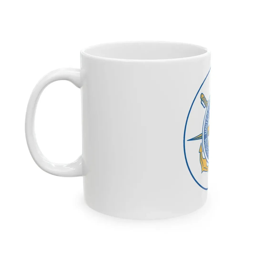 United States Coast Guard Reserve Training Center (U.S. Coast Guard) White Coffee Mug - Go Mug Yourself