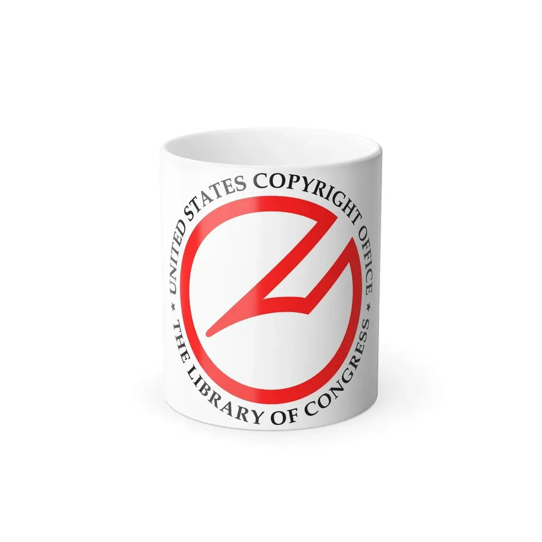 United States Copyright Office 1978 - Color Changing Coffee Mug 11oz - Go Mug Yourself