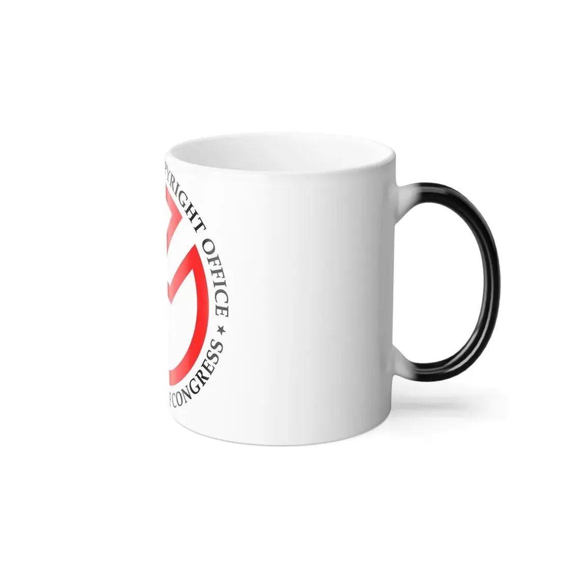 United States Copyright Office 1978 - Color Changing Coffee Mug - Go Mug Yourself