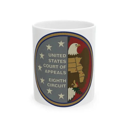 United States Court Of Appeals 8th Circuit - White Coffee Mug 11oz - Go Mug Yourself
