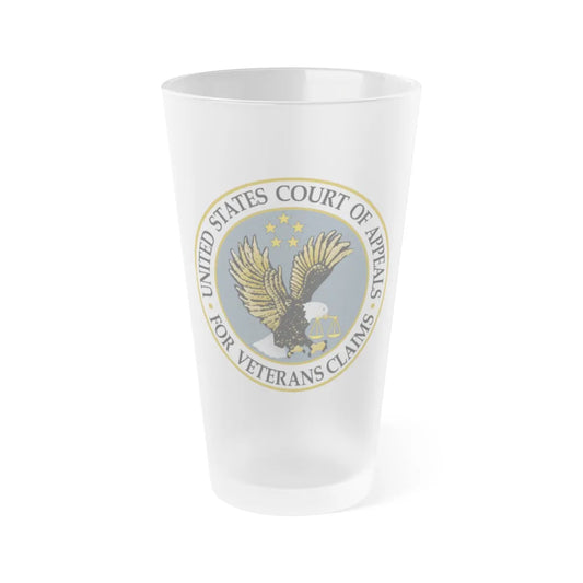 United States Court of Appeals for Veterans Claims - Frosted Pint Glass 16oz-16oz-Frosted-Go Mug Yourself