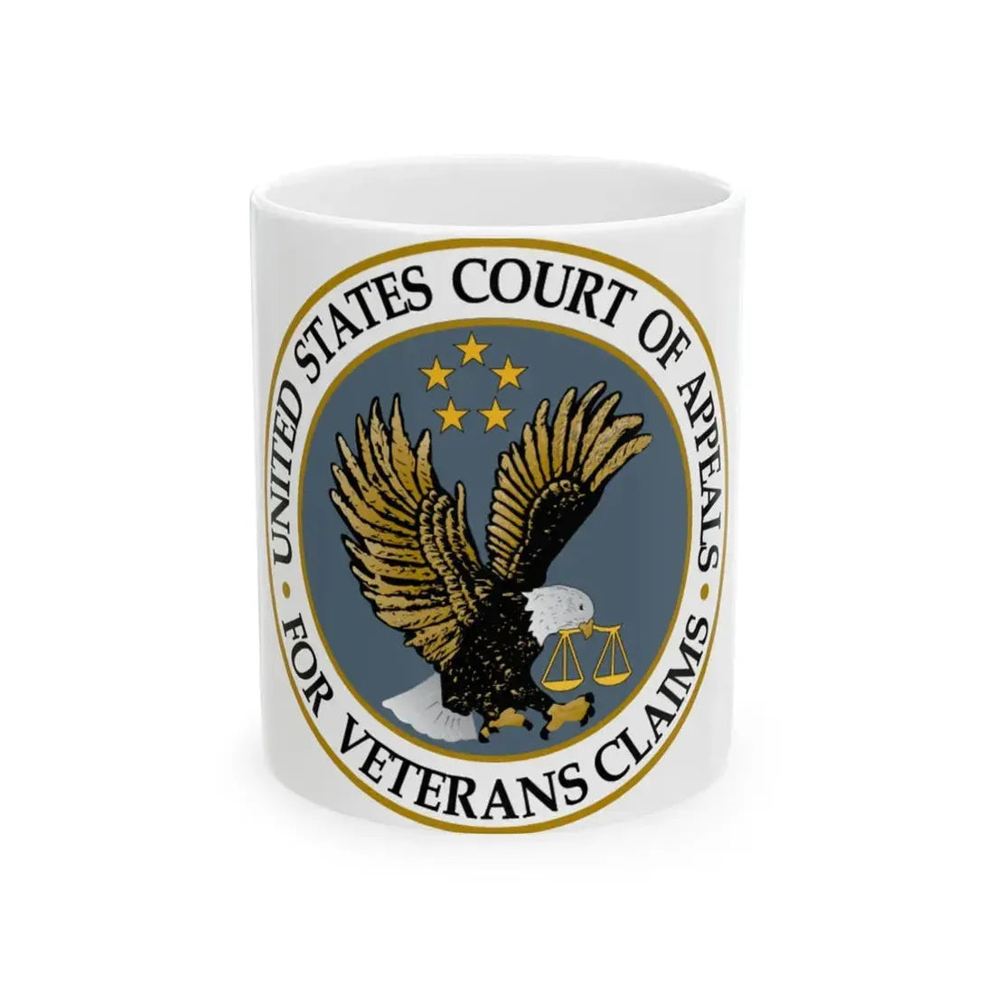 United States Court of Appeals for Veterans Claims - White Coffee Mug 11oz - Go Mug Yourself