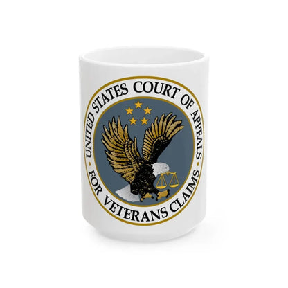 United States Court of Appeals for Veterans Claims - White Coffee Mug 15oz - Go Mug Yourself
