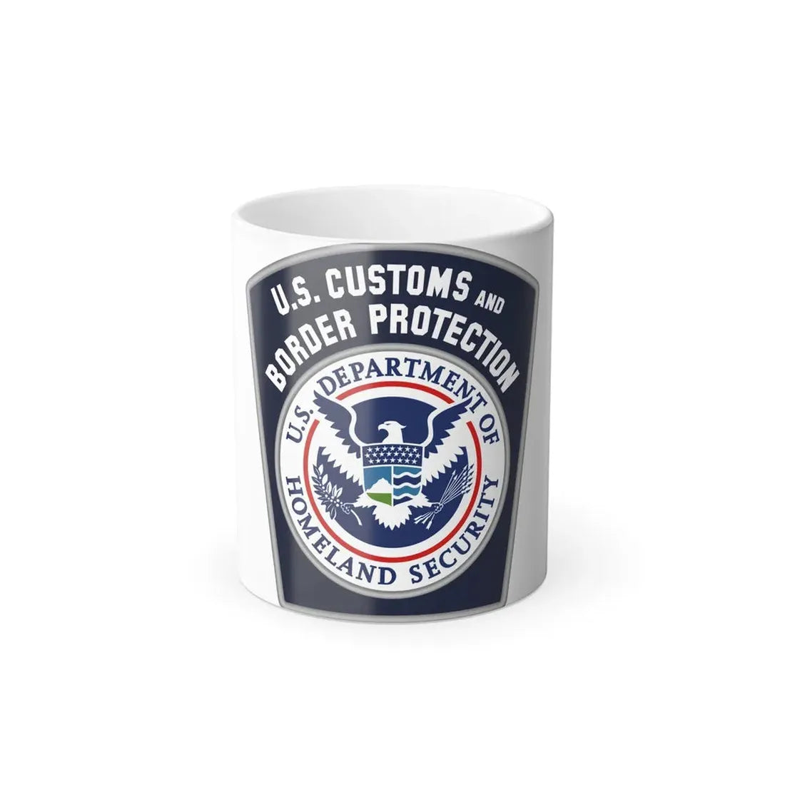United States Customs and Border Protection - Color Changing Coffee Mug 11oz - Go Mug Yourself