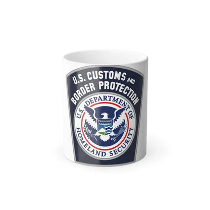 United States Customs and Border Protection - Color Changing Coffee Mug 11oz - Go Mug Yourself